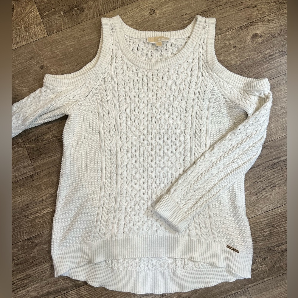 Michael Kors Cold Shoulder Sweater